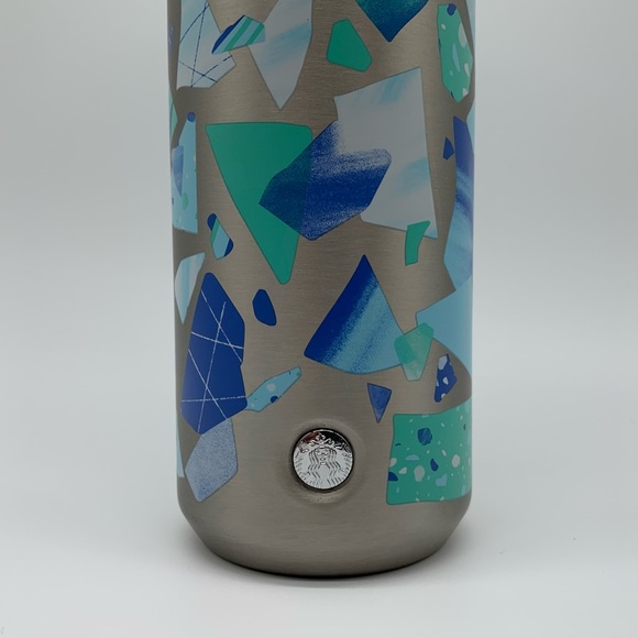 Starbucks Geometric Stainless Steel Water Bottle - Picture 4 of 5